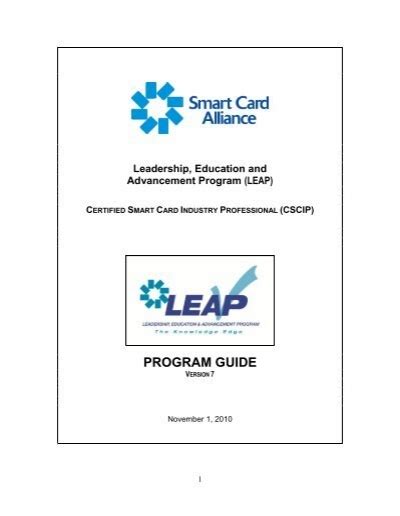 smart card alliance leap|Alliance Activities : LEAP .